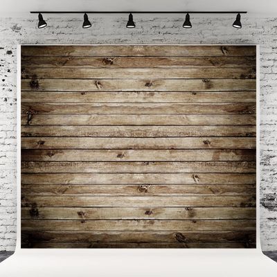 10x6.5ft Wood Backdrops for Photography Vintage Worn Wooden Boards Background Seamless Backdrop Brown Wood Photo Backgrounds Wood Wall Photography Backdrops Photo Studio