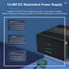 Mini Industrial Switch 10 Ports Gigabit Switch Hardened 10 Port RJ45 10/100/1000Mbps Ethernet Switch Din Rail Mount Outdoor Ethernet Switch, Unmanaged Network Switch (-40 to 176F) with 12-48V DC view 3