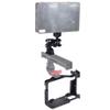 BGNing Aluminum Camera Cage Compatible with X-E4 Form-Fitting Border Frame w/Cold Shoe ARRI-Standard Mount Handgrip Wristband Light Monitor Holder (Combo G) view 3