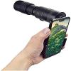 ROSG Monocular Telescope 4K 10-300X40Mm Zoom Monocular Telescope, High Power Hd Monocular with Smartphone Holder Tripod Bak4 for Hiking Camping Traveling view 2