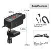 Camera Zoom Control Remote Controller, Camcorder Lanc Terminal Tripod Record Zoom Video for Sony 190P, 150P, VX2000E, 2100E, Canon XL1S, XL2, XHA1, Panasonic DVC33, DVC15, 180 view 4