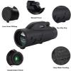 ROSG Monocular Telescope, 200X80 High Power Hd with Smartphone Holder and Tripod - Waterproof with Durable Clear Fmc Bak4 Prism Compatible with Samsung Galaxy for Bird Watching Camping Hiking view 2