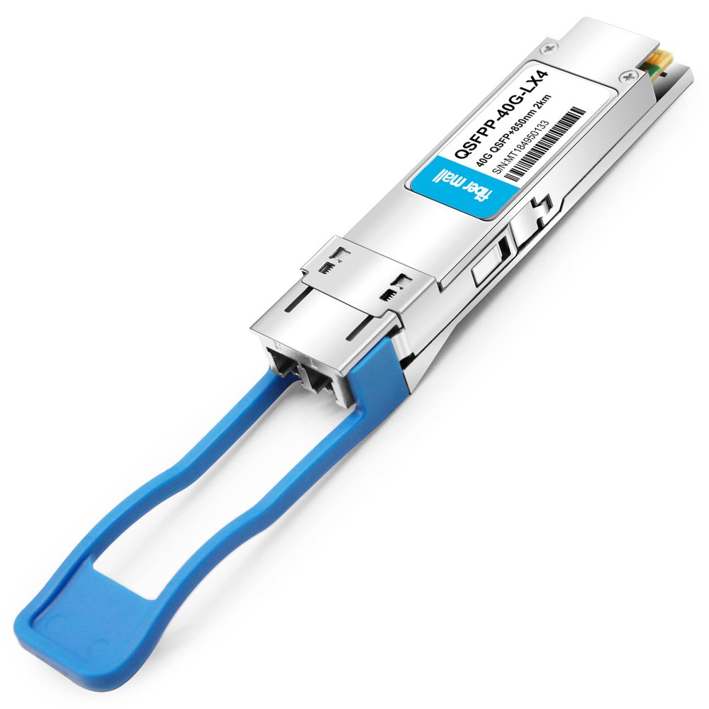 40G QSFP+ LX4 for Brocade 40G-QSFP-LM4 40GBASE-LX4 QSFP+ 1310nm 4 CWDM 1310nm 2km/150m SMF/MMF LC DDM Optical Transceiver Module
