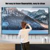 32"-75" Matte Anti-Glare Screen Protector Film Anti Blue Light Scratch Protection Filter, Relieve Eye Strain, for LCD LED OLED QLED HDTV and Curved Screen/A / 70 Inches1561x900mm view 3