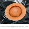 Heayzoki 2PCS Tweeter Voice Coil,Tweeter Accessory Speaker Repair Parts,25mm / 0.98in Dome,Soft and Elastic Resin Sound Film Tweeter Voice Coil view 2