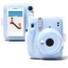 Ngaantyun Mini 11 Clear Case Bundle Kit for Fujifilm Instax Mini 11 Instant Camera Case with Film Pocket Pictures Holder, Stickers Skin Decal, Adjustable Shoulder Strap Accessories (Bear) view 3