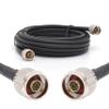 RANGEFUL N Type Cable 3m 9.8ft Ultra Low Loss Coax Cable 5D-FB 7.5mm Extension Lead Black N Male to N Male Coaxial 50ohm view 1