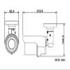 Mobotix Mx-BC1A-4-IR 4MP IR Outdoor Network Bullet Camera with 2.7 to 12mm Varifocal Lens view 2