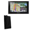 BoxWave Case Compatible with Garmin Nuvi 2599LMTHD - Velvet Pouch, Soft Velour Fabric Bag Sleeve with Drawstring - Jet Black view 1