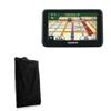 BoxWave Case Compatible with Garmin Nuvi 40 - Velvet Pouch, Soft Velour Fabric Bag Sleeve with Drawstring - Jet Black view 1