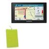 BoxWave Case Compatible with Garmin DriveSmart 70LMT - Velvet Pouch, Soft Velour Fabric Bag Sleeve with Drawstring - Olive Green view 1