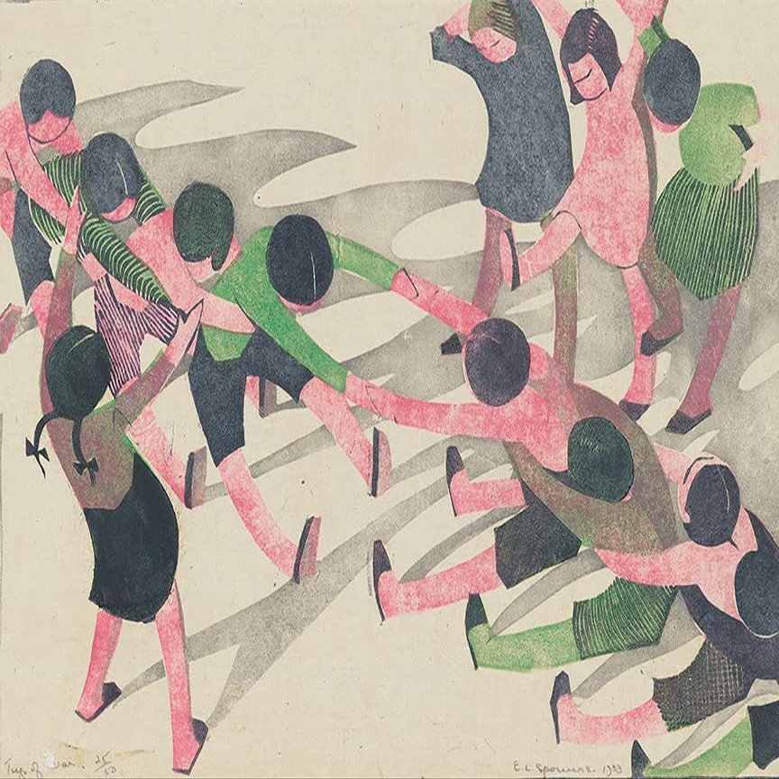 Ethel Spowers : Tug of War : Archival Quality Art Print