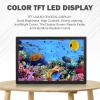 16 Inch Portable LED TV, 1080P Digital TV ATSC High Sensitivity Widescreen Television, , USB, Digital Tuner, AV in/Out, Display Monitor, Analog TV, ATV with Stand, Remote Control view 3