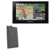 BoxWave Case Compatible with Garmin Nuvi 2539LMT - Velvet Pouch, Soft Velour Fabric Bag Sleeve with Drawstring - Cool Grey view 1