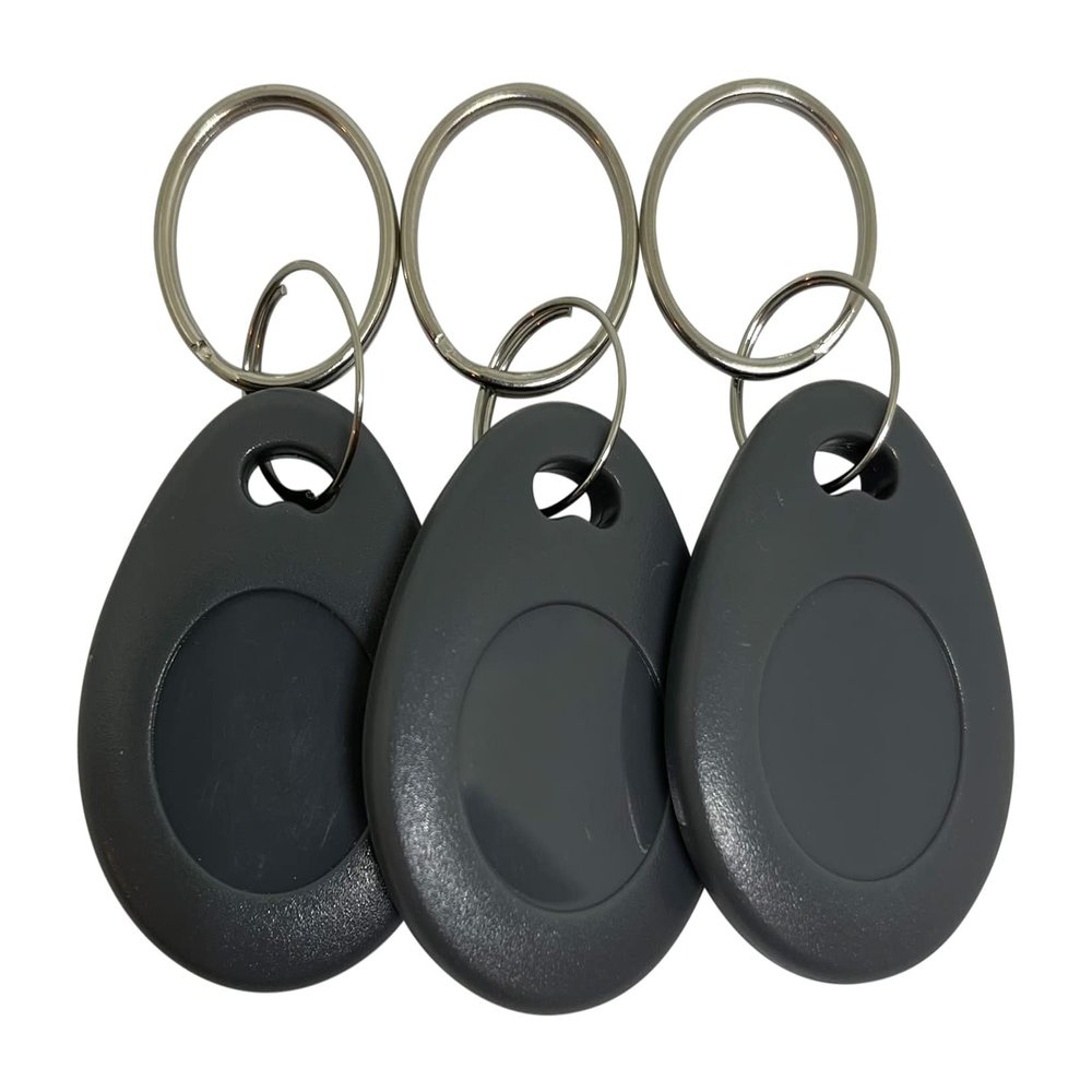 AuthorizID 25 Thick Grey Fobs for Kantech Systems Compatible with IoProx XSF/26 bit Readers