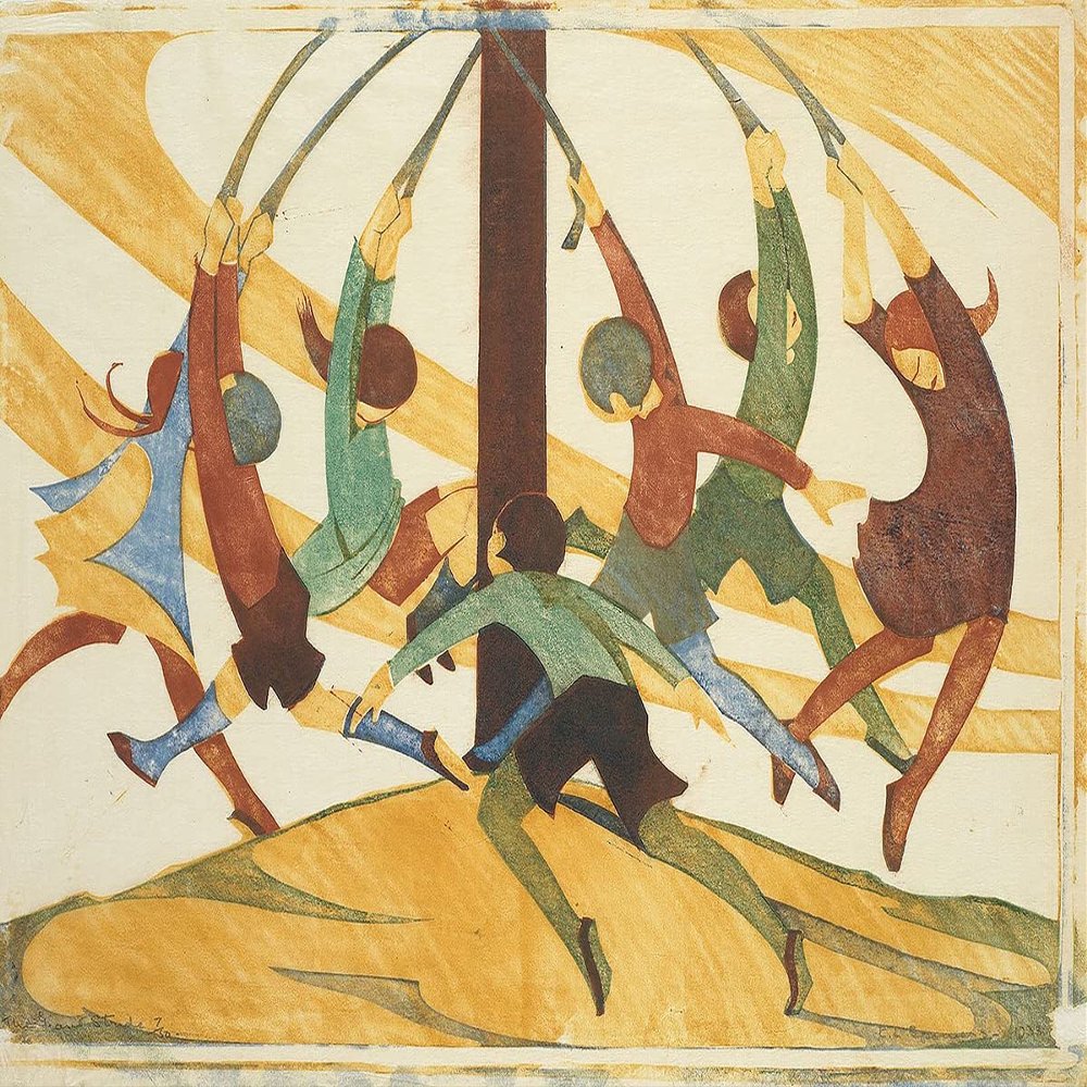 Ethel Spowers : The Giant Stride : 1933 : Archival Quality Art Print