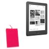 BoxWave Case Compatible with Kobo Glo HD - Velvet Pouch, Soft Velour Fabric Bag Sleeve with Drawstring - Cosmo Pink view 1