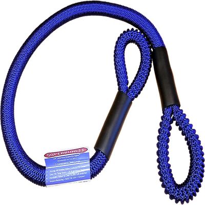 24-Inch Marine Grade SuperBungee Hand Made in The USA with 2 Convenient Cleat-Loop Ends (Blue)