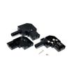 Toptekits Elbow Plug Right Angle IEC C13 Power Connector, IEC 320 C13 Female 90-Degree Angle DIY Rewireable Power Plug Electrical Adapter, 10A/250V, Black, 1-Pack view 4
