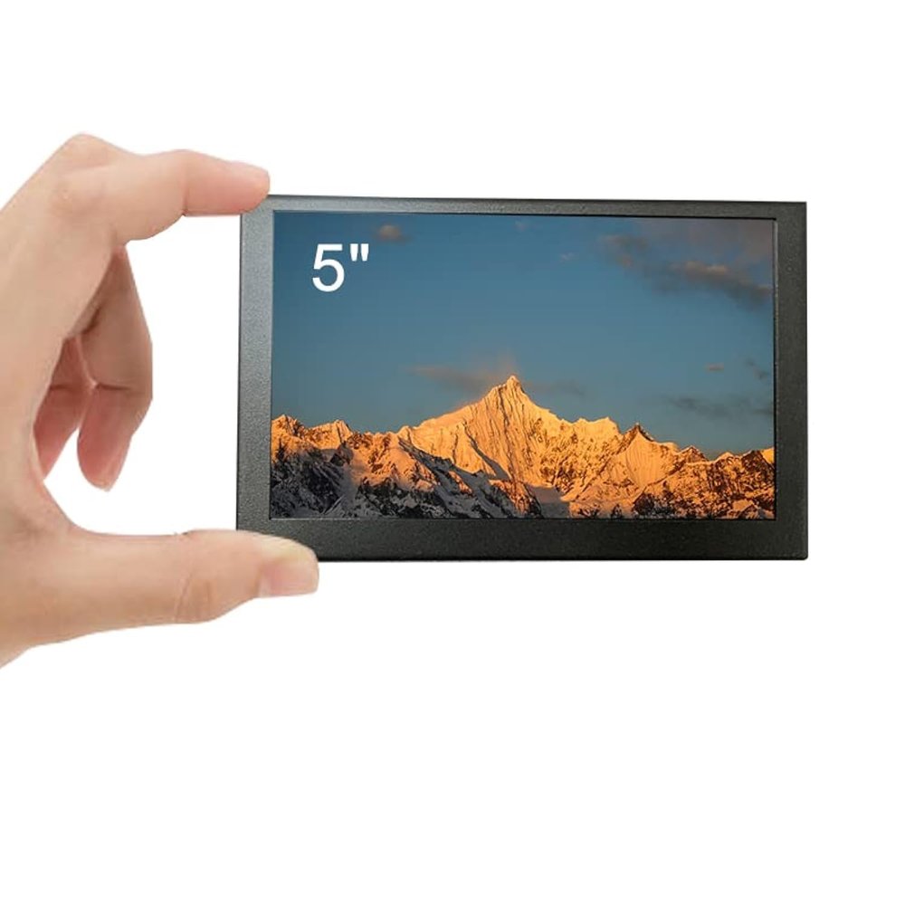 5 inch IPS Small Hdmi Monitor VESA Metal Shell 800x480 mini LCD Screen Portable Display Monitor