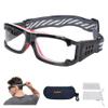 SooGree Sport Glasses Goggles Basketball Soccer Football Sports Protective Eyewear Goggles Anti Collision Safety Glasses-Replaceable Prescription Lens view 1