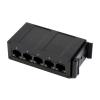 TOP1 Industrial Grade 5Ports Gigabit Ethernet Switch, IEEE 802.3X-Compliant Full-Duplex 10/100/1000M Connection, Overvoltage/Reverse Polarity Protection, DIN Rail Mount view 3