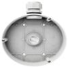 DS-1280ZJ-DM45 Junction Box Conduit Base Mount Bracket for Dome Camera view 2