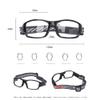 SooGree Sport Glasses Goggles Basketball Soccer Football Sports Protective Eyewear Goggles Anti Collision Safety Glasses-Replaceable Prescription Lens view 2