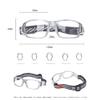 SooGree Sport Glasses Goggles Basketball Soccer Football Sports Protective Eyewear Goggles Anti Collision Safety Glasses-Replaceable Prescription Lens view 2