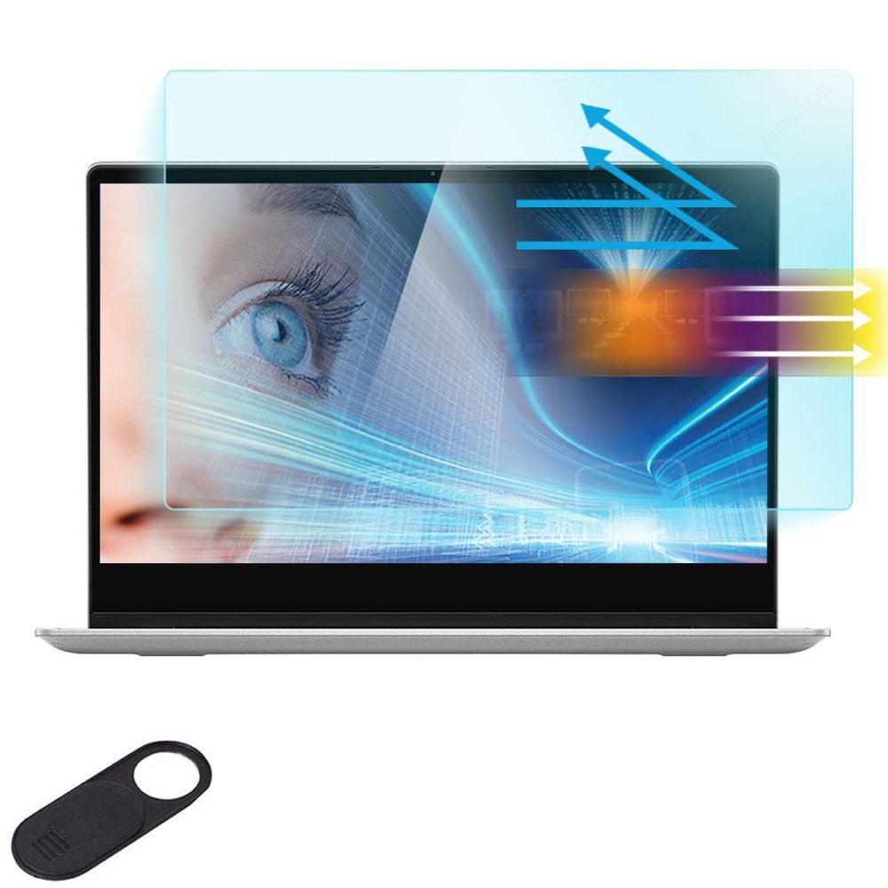 Anti Blue Light Glare Screen Protector for 16" 16.1" Dell/ASUS/Lenovo/Acer/MSI/SGIN/HP Omen 16.1/HP Victus 16.1, etc. 16 16.1 inch 16:9 Aspect Laptop, Blue Light UV Blocker Eye Protection Film