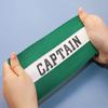 ONLYKXY Captain Armbands 9x30CM/3.54x11.81inch Adjustable Leader Armband for Soccer Basketball Volleyball School Team Competition Coach Players Wrist Arm Bands (Green + White, 1) view 3