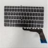 for HP EliteBook 820 G3/820 G4/725 G3/725 G4 Laptop US Backlit Point Keyboard view 1
