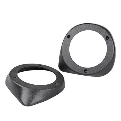 YDLMT 1 Pair Black Motorcycle Lower Fairing 6.5" Speaker Adapter for Harley Touring Road King Electra Street Glide FLHX FLHT FLTR 1997-2014