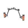 SZRIG Adjustable Handle Grip with M6 Rosette Extension Arm & 15mm Railblock for DLSR Camera Shoulder Rig view 4