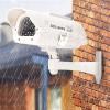 Solar Power Simulated Cameras Dummy Fake Camera with LED Light CCTV Camera ome Surveillance Simulation Monitor Home Security Systems for House, Shops, Warehouse,Office,Garden view 4