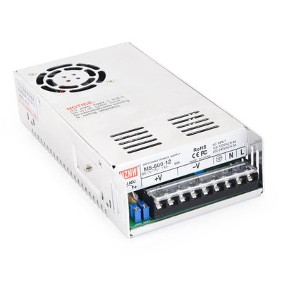 CNCTOPBAOS 600W 12V DC Switching Power Supply, Industrial Transformer PSU AC to DC 12Volt Adapter Converter 50A for LED Strip Light CCTV Camera Radio Audio Amplifier CNC 3D Printer (12V 50A)