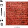 10x10ft Red Brick Wall Photography Backdrop Photo Backdrops Background Baby Birthday Party Wedding Graduation Home Decoration Photo Booth Studio Prop Kids Adult Portrait Background view 3