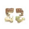 fqparts Generic Laptop LCD Screen Hinges Set Shaft Axis Bracket for ASUS S500 S500CA L&R view 1