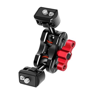 FEICHAO Magic Arm Clamp 1/4 Bracket Cold Shoe Mount Adapter for Camera Cage Stabilizer (Type A)