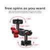 FEICHAO Magic Arm Clamp 1/4 Bracket Cold Shoe Mount Adapter for Camera Cage Stabilizer (Type A) view 3
