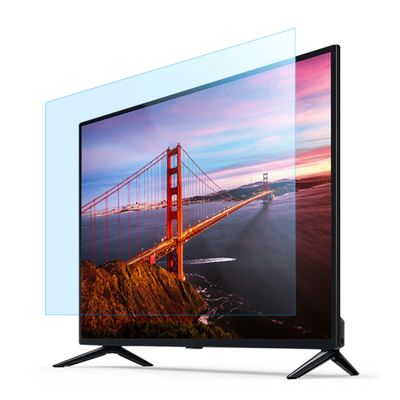 32-75 Inch TV Screen Protector Blue Light Filter Matte Anti-Glare Anti Scratch Film Relieve Eye Fatigue, for LCD, LED, OLED & QLED 4K HDTV/Clear / 58 Inches 1269x721mm