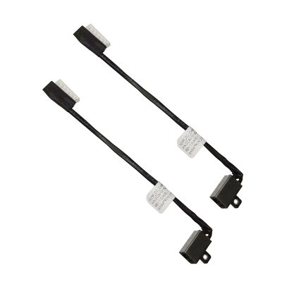 (2pcs Pack) Ispiron 3593 DC Jack Power Replacement Charging Port Parts for Dell Inspiron 15 3593 3405 3501 5593 14 5493 -Black