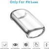 Elegant Slim Leather Bands Compatible for Fitbit Luxe Watch Band,Strap Wristband, Soft Bracelet Replacement for Fitbit Luxe Fitness and Wellness Tracker Women(Beige Silver) view 4