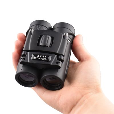 Andoer Mini Binoculars Lightweight Folding Pocket Binoculars for Adults Kids Birds Opera Observation Tourism Hiking Travel Concerts Theater