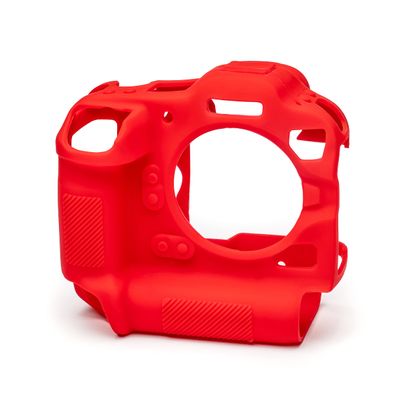 easyCover - Silicone Camera case - Protection for Your Camera Canon R3 (Red)