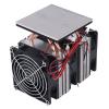 12V Semiconductor Refrigeration System, 120W Thermoelectric Cooler Module with Brass Tubes, DIY Cooling Device Kit for Small Space, Mini Air Conditioner, Pet Cooling view 1