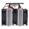 12V Semiconductor Refrigeration System, 120W Thermoelectric Cooler Module with Brass Tubes, DIY Cooling Device Kit for Small Space, Mini Air Conditioner, Pet Cooling view 2