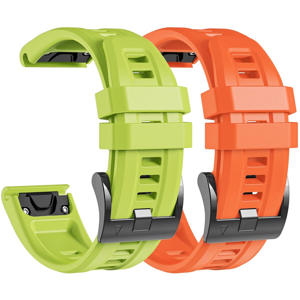 lepmok 20mm Women Band for Garmin Fenix 7S/Fenix 7S Solar/Fenix 7S Sapphire Solar/Fenix 6S/Fenix 6S Pro/Fenix 5S/Fenix 5S Plus (2-Pack)