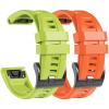 lepmok 20mm Women Band for Garmin Fenix 7S/Fenix 7S Solar/Fenix 7S Sapphire Solar/Fenix 6S/Fenix 6S Pro/Fenix 5S/Fenix 5S Plus (2-Pack) view 1