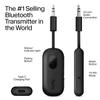 Twelve South AirFly Pro Bluetooth Wireless Audio Transmitter/Receiver for up to 2 AirPods/Wireless Headphones; Use with Any 3.5 mm Audio Jack, Black view 3